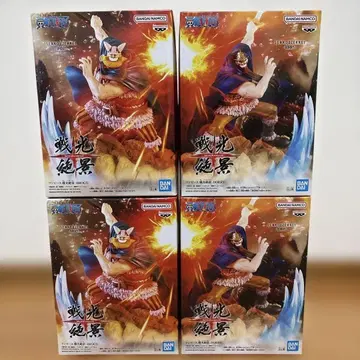 원피스 피규어 4개 세트 전광절경 도리 브로기