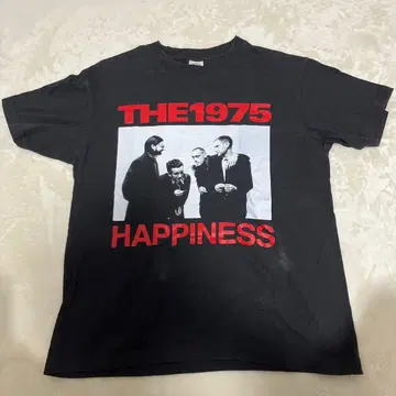 THE 1975 HAPPINESS 티셔츠 블랙