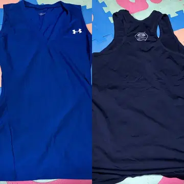 언더아머 이너 셔츠, 이너 셔츠 2개 세트 파랑 네이비 가격 인하 가능