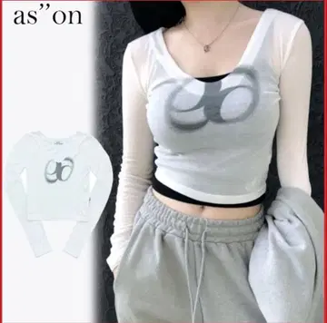 as'on 아즈온 시스루 상의 한국