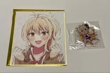 미야시타 아이 색지&미니 아크릴 스탠드(미개봉)