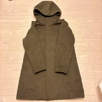 BEAMS 후드 부착 코트