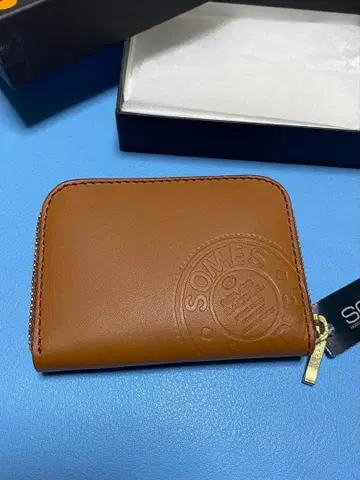 SOMES SADDLE 소메스사들 코인 케이스 브라운