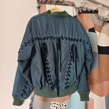 gvgv 리버서블 레이스업 MA-1