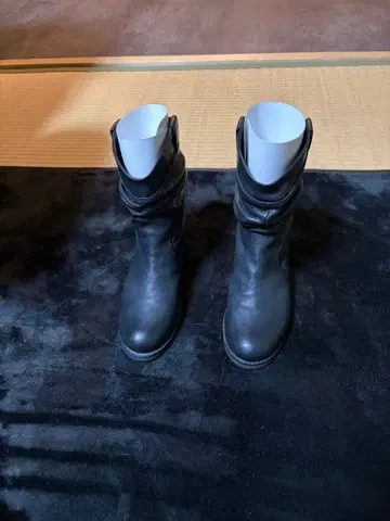 가죽 부츠 블랙 MICHEL KLEIN 미쉘클랑