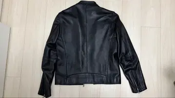 STUDIOUS 블랙 싱글 라이더 자켓 size 2