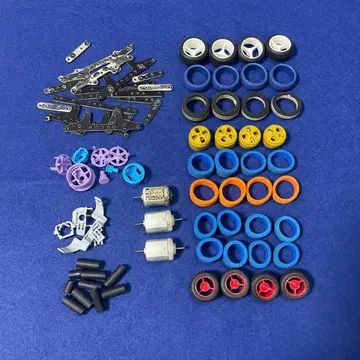 미니 사륜구동 부품 타이어 휠 스테이 정크제품 묶음 판매