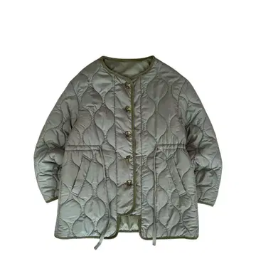[새상품급] USED 00s 충전솜 퀼팅 자켓 라이너 드로코드 부착