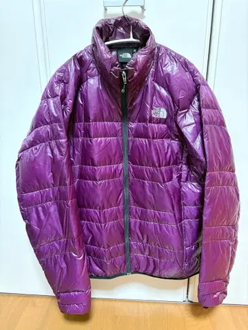 THE NORTH FACE 퍼플 다운 자켓 M 사이즈