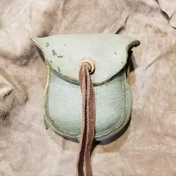 웨스트 파우치 핀란드 엘크 가죽