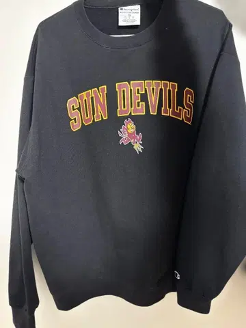 Champion SUN DEVILS 맨투맨 XL 블랙