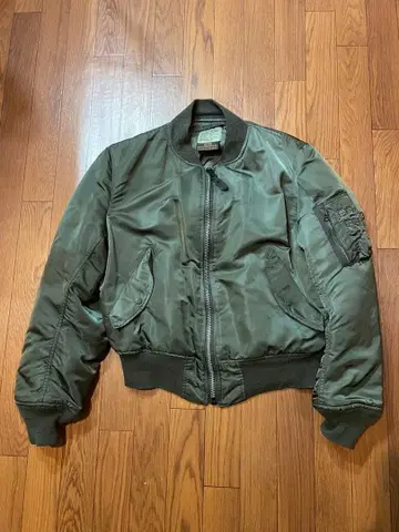 알파 MA-1 플라이트 자켓 그랜드 크루용 USA제