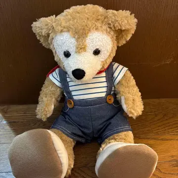 더피 봉제 인형 스트라이프 셔츠