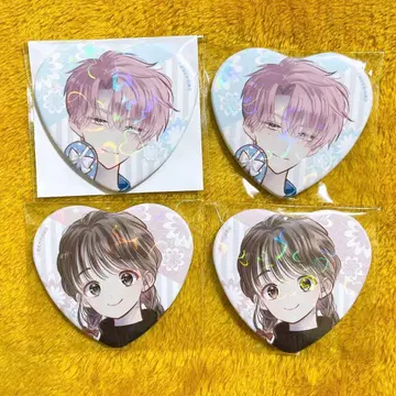 타몬 군 지금 어느 쪽!? 하트 캔뱃지 후쿠하라 타몬 키노시타 우타게