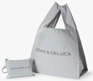 딘앤델루카/DEAN &DELUCA 파우치 포함 에코백 그레이