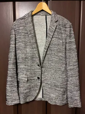 MICHEL KLEIN HOMME 그레이 계열 테일러드 자켓