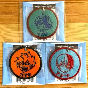 히로아카 와펜 키링 미도리야 바쿠고 토도로키 오리진