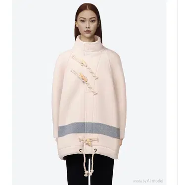 새상품 HYKE 하이크 더블 페이스 더플 자켓 사이즈 1