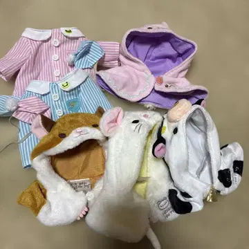 개구리 피클스 십이지 동물 캐릭터 파자마 옷 갈아입기 의류 세트