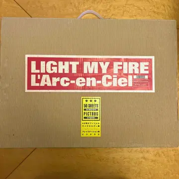 LIGHT MY FIRE L'Arc-en-Ciel 포스터