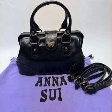 ANNA SUI 안나수이 2way 숄더백 가죽 나비