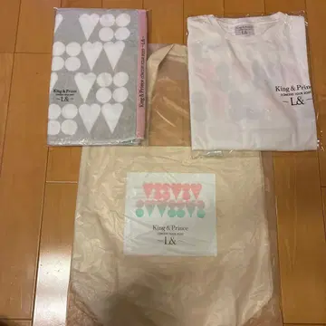 King&Prince, L&, 타월/백/긴팔, 새상품
