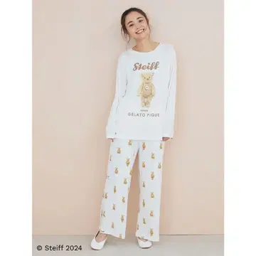 택 포함 새상품 젤라또피케 Steiff James 원포인트 풀오버