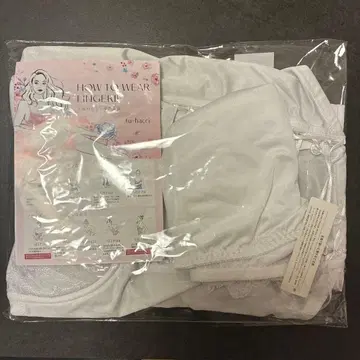 tu-hacci 마터니티 브라이덜 이너 세트 B80 화이트