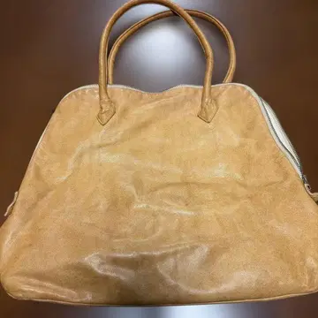 베이지 가죽 백 천연 가죽