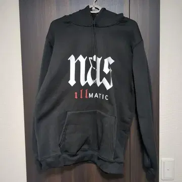 NAS illmatic 후드티 블랙 XL