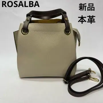 ROSALBA 가죽 핸드백 숄더백 이탈리아제