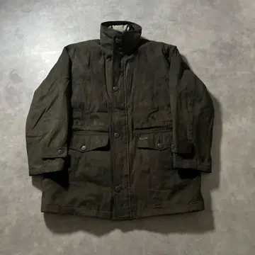 빈티지 스웨이드 멀티 포켓 모즈 코트 자켓 코트