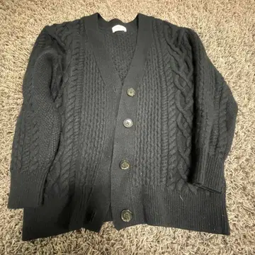 UNITED ARROWS 블랙 가디건