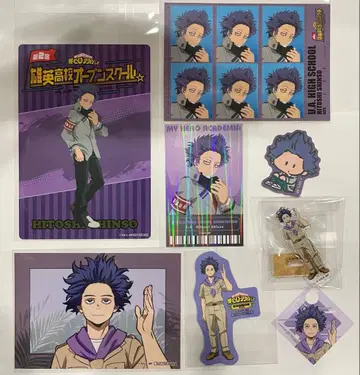 나의 히어로 아카데미아 신소 히토시 토부 동물공원 오픈 스쿨 8종 세트