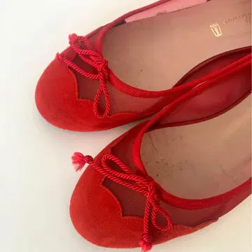 프리티 발레리나 37 발레 슈즈 프리티 발레리나 빨간색