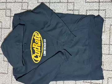 CutRate XL 블랙 후드티