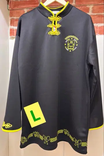 케로케로케로피 차이나 풀오버 L 백 프린트 택 포함 새상품