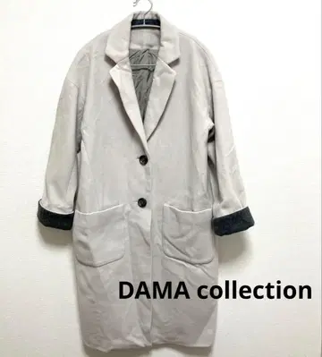 DAMA collection 울 롱 코트 체스터 코트 9호