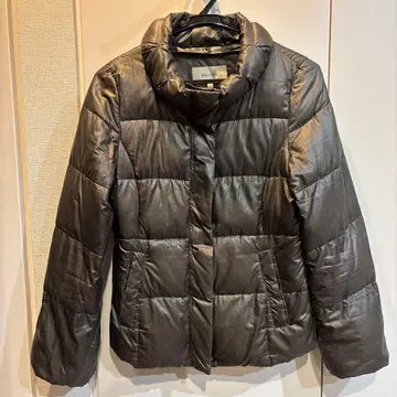 BALLSEY 다운 자켓 사이즈 38 다크 브라운