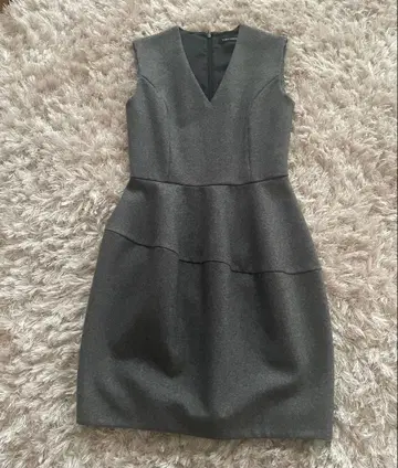 YOKO CHAN 슬리브리스 원피스 38 그레이