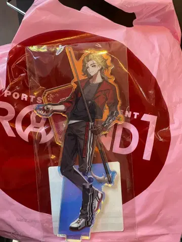 제5인격 라운드원 콜라보 아크릴 스탠드 당구 플레이어