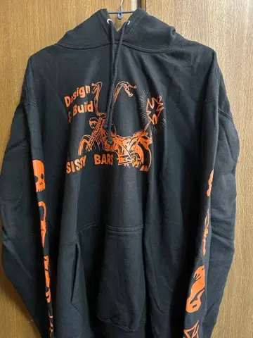 GARBAGEWAGON x TRADITIONCYCLES 후드티 아메카지