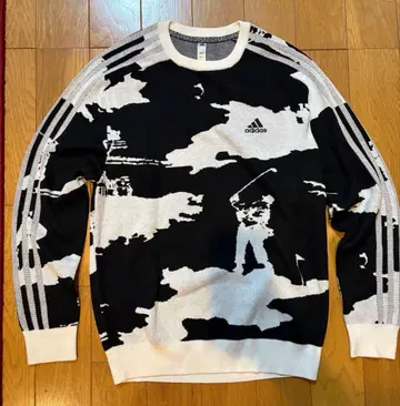 아디다스 골프 스웨터