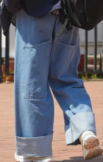 THE CRAFT CREW PRODUCTS 빅 포켓 디자인 데님