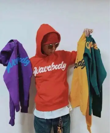 ELLOW BUCKS 후드티 후디 WAVY FRIENDS