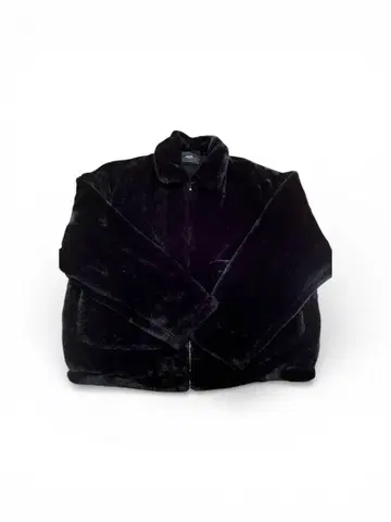 D.B.Y.M 블랙 퍼 자켓