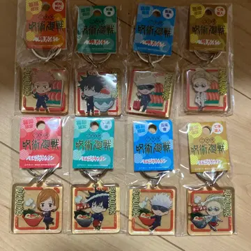 주술회전 아크릴 키링 후쿠오카 한정판 명란젓 라멘