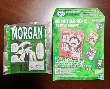 ONE PIECE BASE SHOP 복권 모몽가 아크릴 블록 참