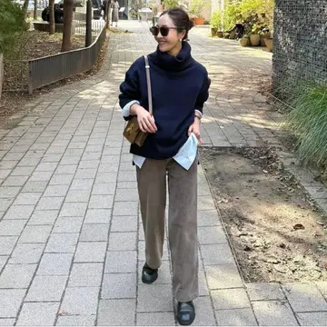 YONFA 요음파 코듀로이 팬츠 (브라운) XS