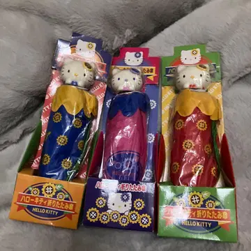 산리오 헬로키티 접이식 우산 캐릭터 굿즈 우산 레트로